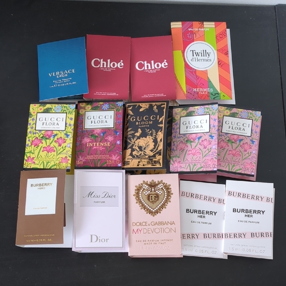 Gucci Other - Luxury sample bundle (14 pcs)